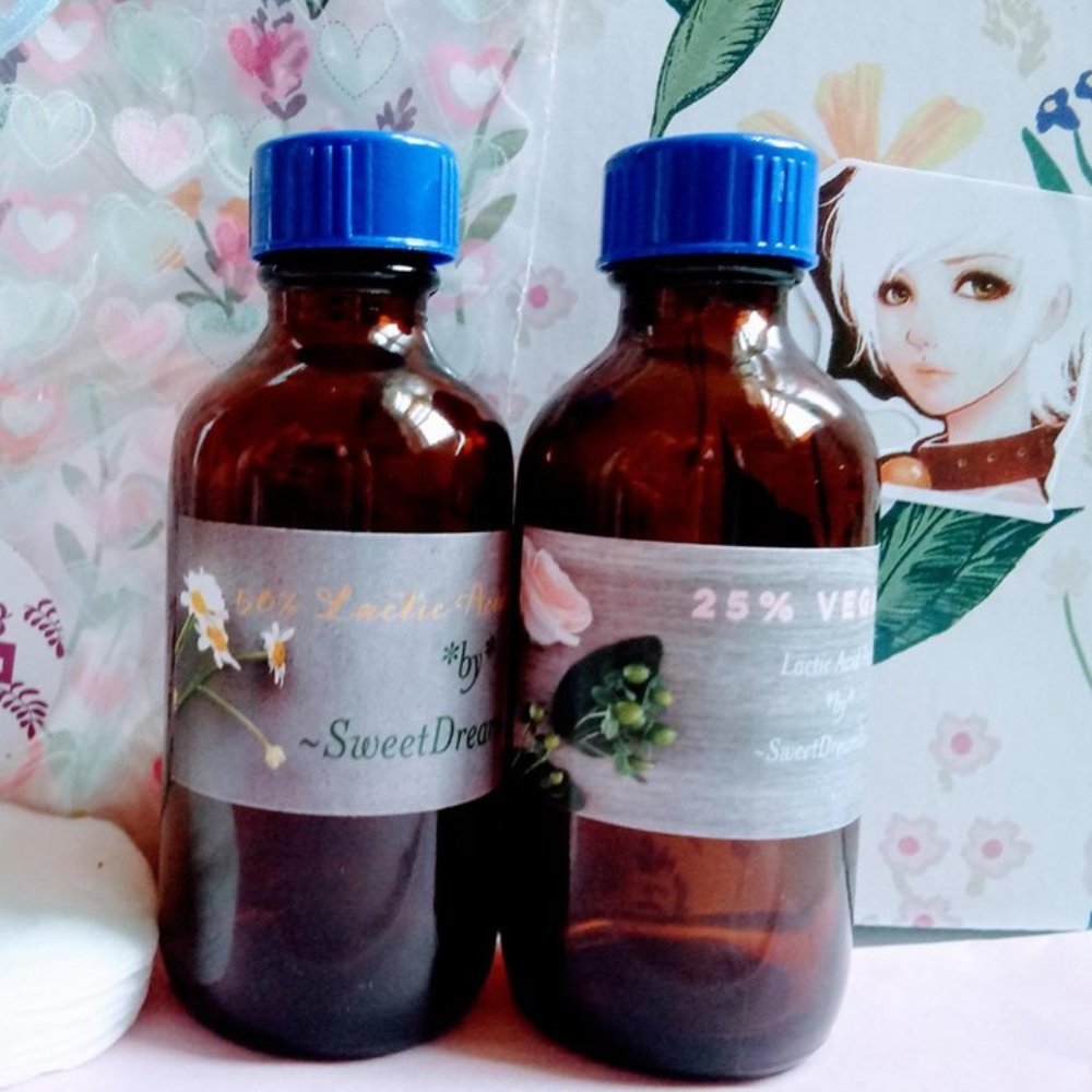 25% AND 40% Lactic acid peel combo set!acne scars